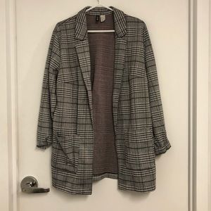 Plaid Blazer